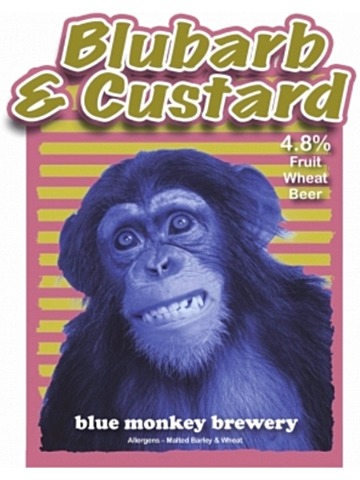 Blue Monkey - Blubarb & Custard
