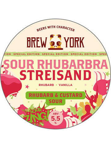 Brew York - Sour Rhubarbra Streisand
