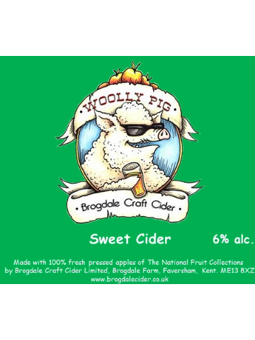 Brogdale - Woolly Pig Sweet Cider