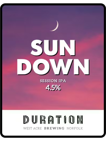 Duration - Sun Down