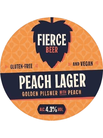 Fierce - Peach Lager