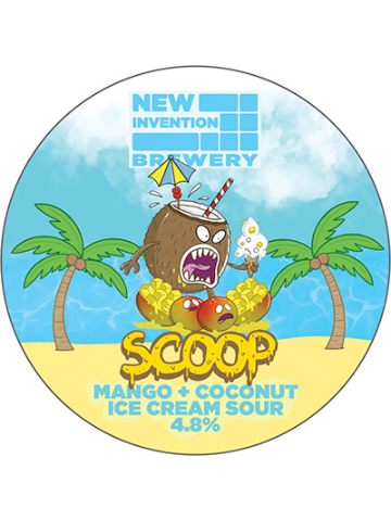 New Invention - Scoop - Mango & Coconut Ice Cream Sour