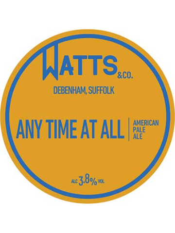 Watts & Co - Any Time At All