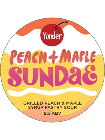 Yonder - Peach & Maple Sundae